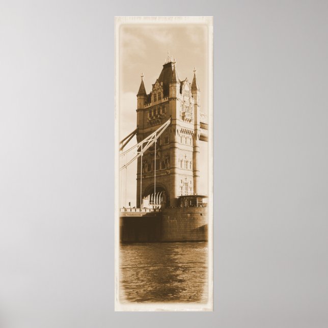 Die Tower Bridge Poster (Vorne)