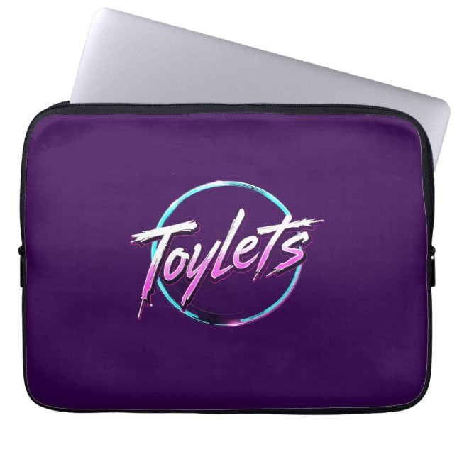 DIE TOYLETTEN LAPTOPSCHUTZHÜLLE (Vorderseite)