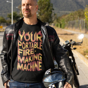 Die tragbare Feuerlöschmaschine T-Shirt