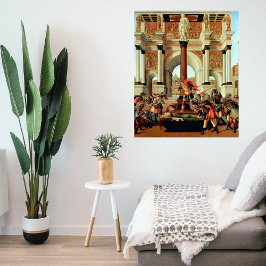 Die Tragödie von Lucretia durch Sandro Botticelli Poster