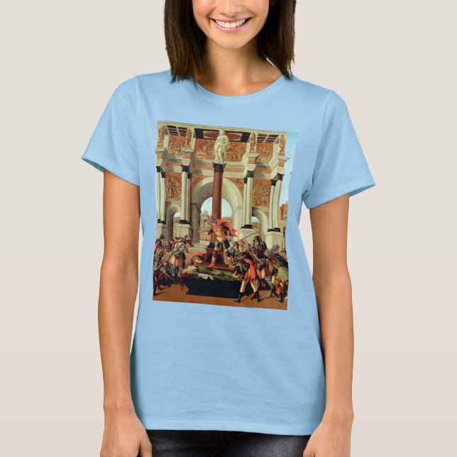 Die Tragödie von Lucretia durch Sandro Botticelli T-Shirt (Vorderseite)