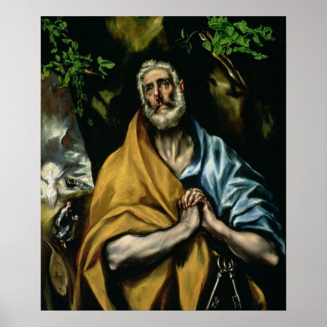 Die Tränen des Heiligen Peter, Ende der 1580er Jah Poster (Vorne)