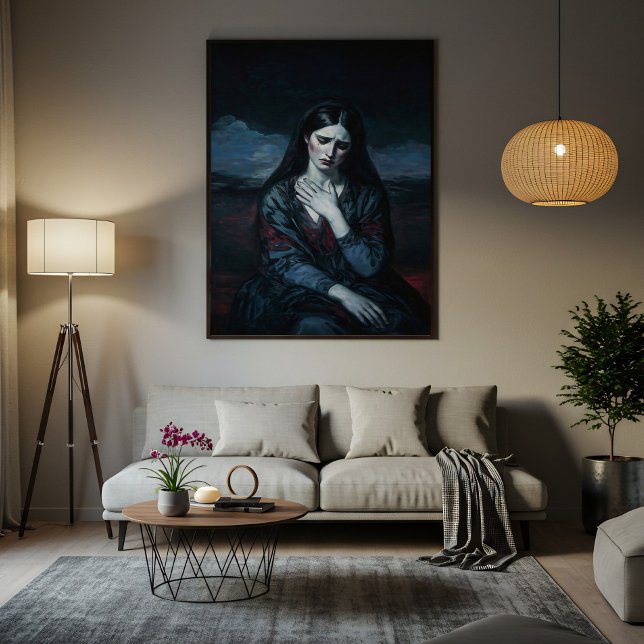 Die Tränen des Sturms Leinwanddruck (Von Creator hochgeladen)