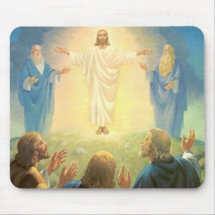Die Transformation Jesu Christi, Vintage Religion Mousepad