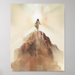 Die Transformation Jesu Poster