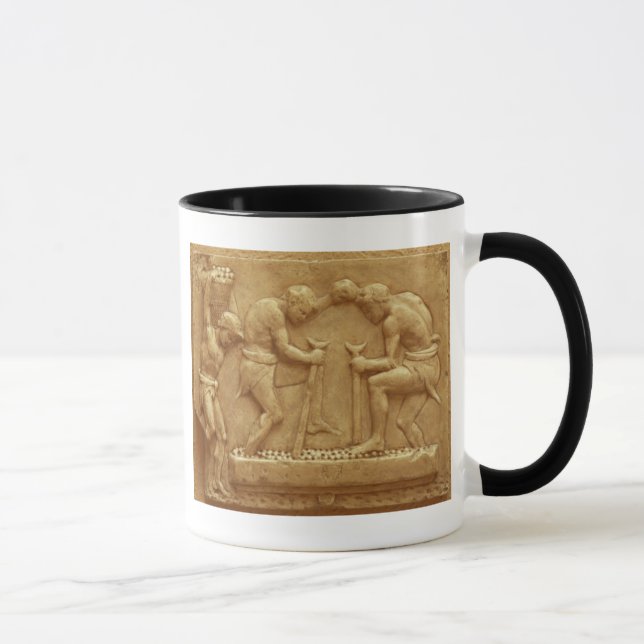 Die Trauben (Marmor) drücken Tasse (Rechts)