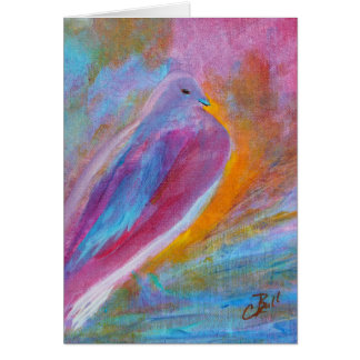 "Die Trauer tauchte" Kunst-Karte