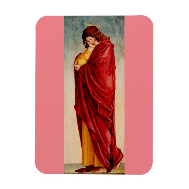 Die Trauer von Saint John von Andrea da Murano Magnet (Vertikal)