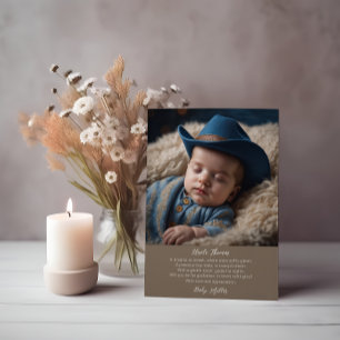 Die Träume des Cowboy-Großvaters Lullaby Einladung