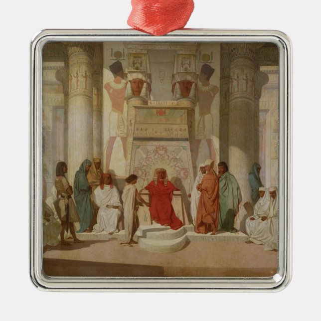 Die Träume erklärenden Pharaos Josephs Silbernes Ornament (Vorne)