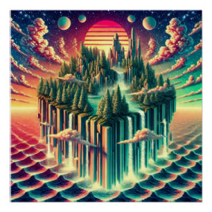 Die Trauminsel: Eine metaphorische Reise Poster