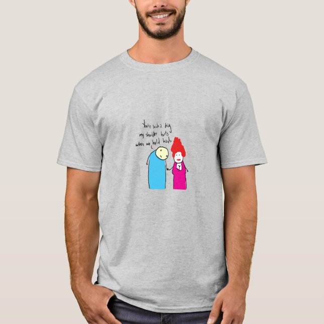 Die traurige traurige Beziehung zwischen der Liebe T-Shirt (Vorderseite)