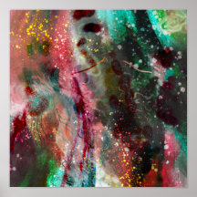 Die trendige Dekoration der Abstrakten Kunst