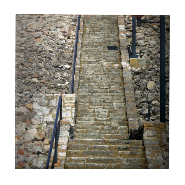 Die Treppe Fliese (Vorderseite)