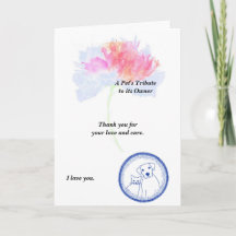 Die Tribut des Hauses an die geklappte Karte des B