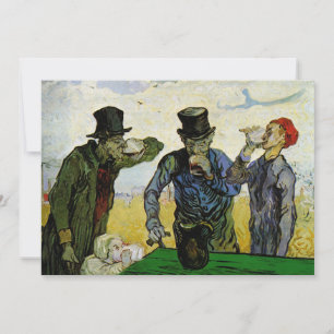 Die Trinker von Vincent van Gogh Einladung