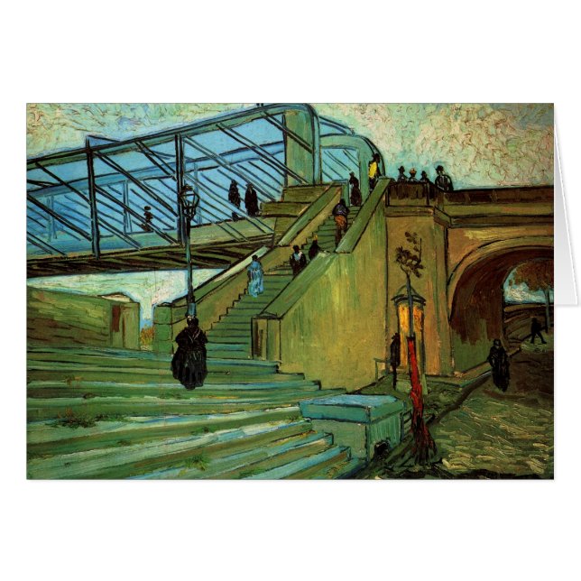 Die Trinquetaille-Brücke von Vincent van Gogh (Vorderseite (Horizontal))
