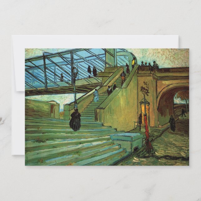 Die Trinquetaille-Brücke von Vincent van Gogh (Vorderseite)
