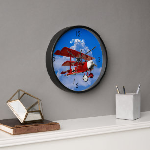 Die Triplane "Red Baron" Uhr