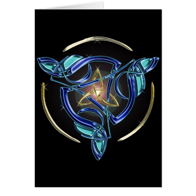 Die Triquetra Karte (Vorne)