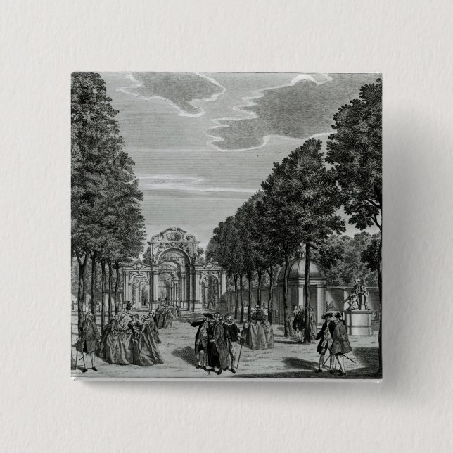 Die Triumphbogen, Handels Statue im Süden Button (Vorderseite)