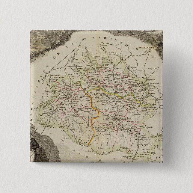 Die Trockenheit Button (Vorderseite)