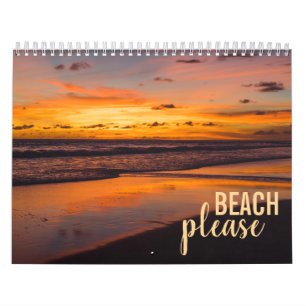 Die tropische Oase am Strand Kalender