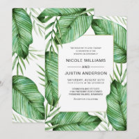 Die tropische Vegetation lädt zur Hochzeit ein