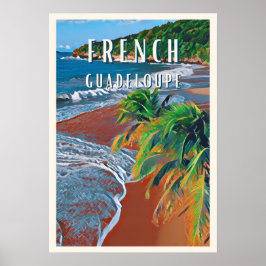 Die tropischen Schätze von Guadeloupe Poster