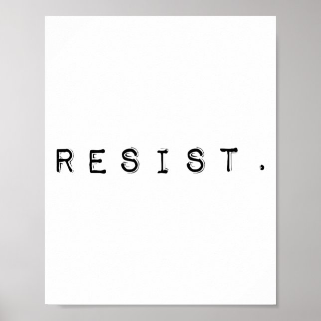 Die Trump-Administration widerstehen - Limited Edi Poster (Vorne)