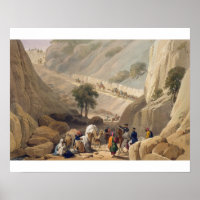 Die Truppen, die aus dem schmalen Teil des De ents