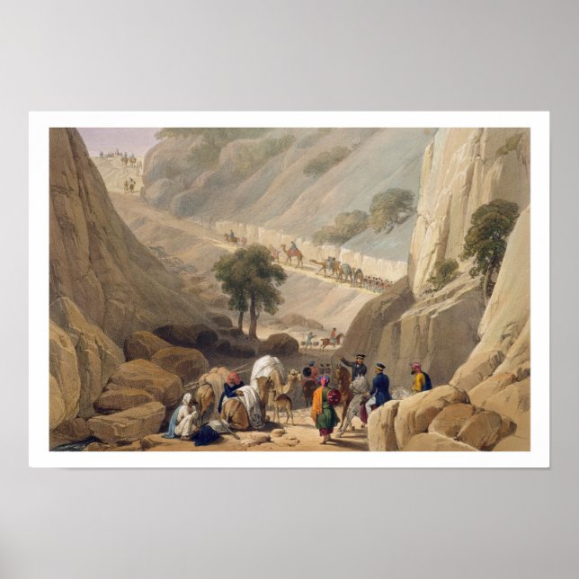 Die Truppen, die aus dem schmalen Teil des De ents Poster (Vorne)