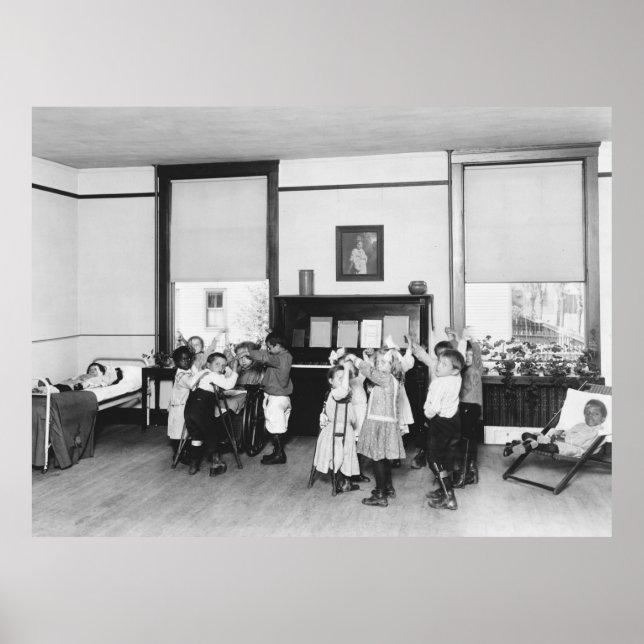 Die Tuberkulose-Bekämpfung in den 1920ern Poster (Vorne)