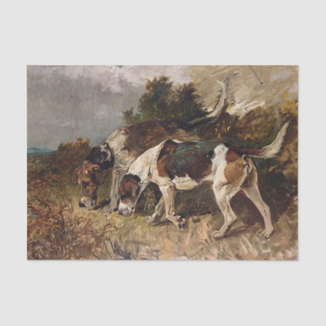 Die Tufters von John Emms Seidenpapier (Vorderseite)