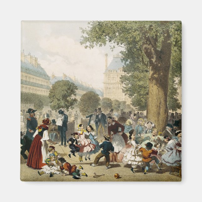 Die Tuilerien, 1856 Magnet (Vorne)