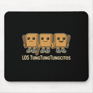 Die Tungtungtungcitos Italian Brainrot Tung Sahur Mousepad