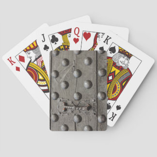 die Tür ein der Schloss Spielkarten