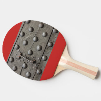 die Tür eines Schlosses Ping Pong Paddle Tischtennis Schläger