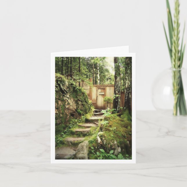 Die Tür zum Eliot-Berg Karte (Vorderseite)