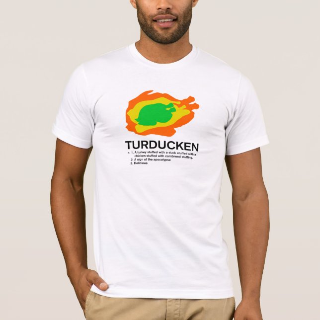Die Turducken Definition T-Shirt (Vorderseite)