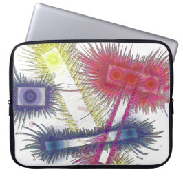 Die Türen des Himmels in Weiß Laptopschutzhülle