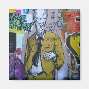 "Die Türen, die wir öffnen und nah jeden Tag ... Magnet