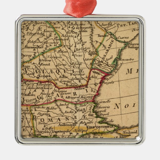 Die Türkei 2 Silbernes Ornament (Vorne)