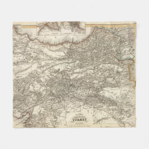 Die Türkei 5 Fleecedecke