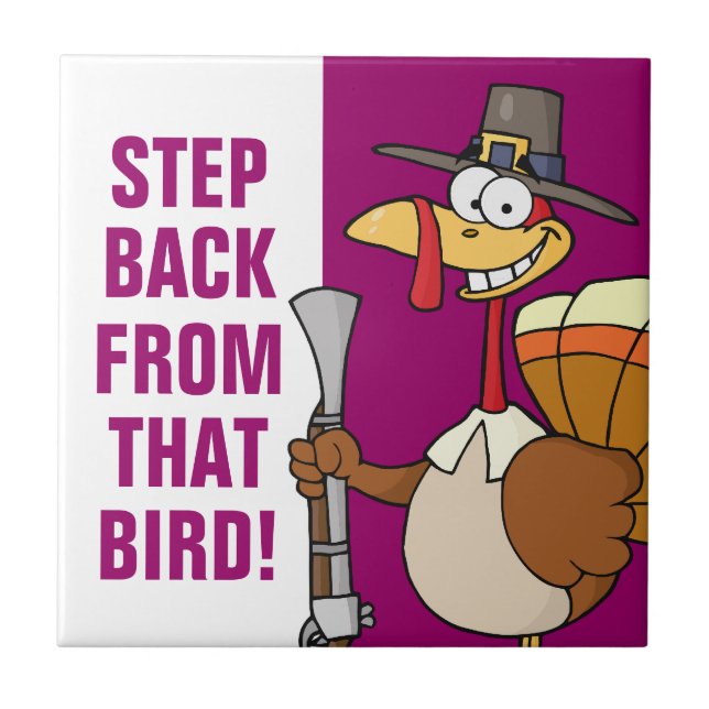 Die Türkei, die Erntedank-Abendessen-Geisel nimmt Fliese (Vorderseite)