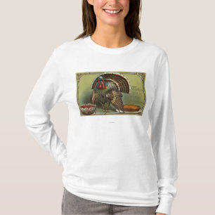 Die Türkei durch Durchschlag und Torte T-Shirt
