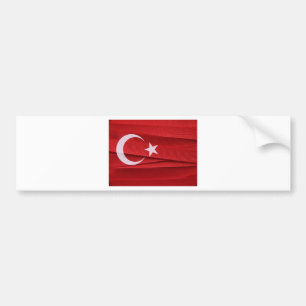 Die Türkei-Flagge Autoaufkleber