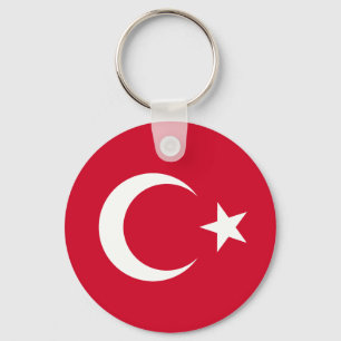 Die Türkei-Flagge Schlüsselanhänger