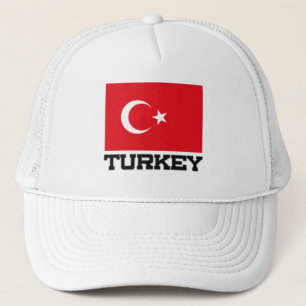 Die Türkei-Flagge Truckerkappe