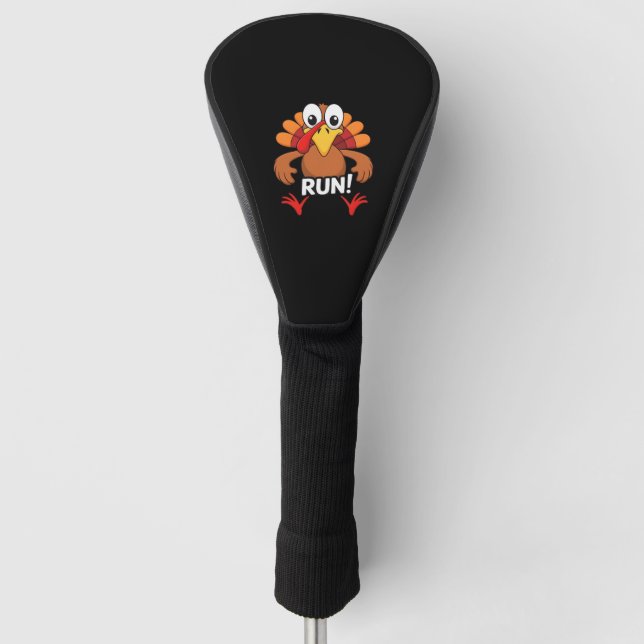 Die Türkei führt Erntedank aus, die den klassische Golf Headcover (Vorderseite)